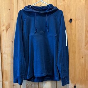 Adidas Hoodie - Men’s Medium, Navy Blue